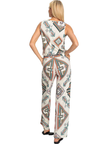 Heine Jumpsuit crème/meerkleurig