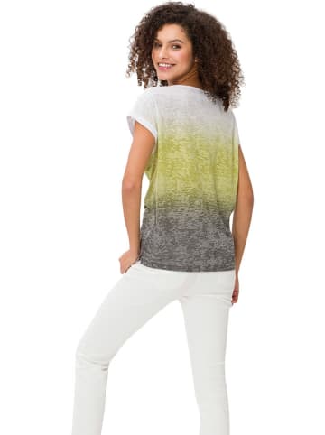 Heine Shirt kaki/crème