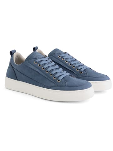 TRAVELIN' Leder-Sneakers "Camber" in Blau