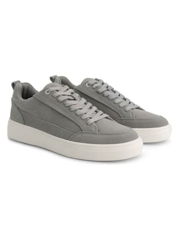 TRAVELIN' Leder-Sneakers "Carlisle" in Grau