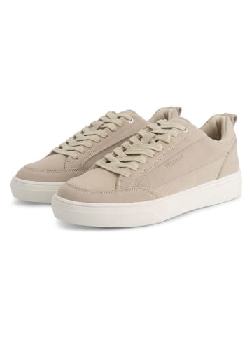 TRAVELIN' Leren sneakers "Carlisle" beige