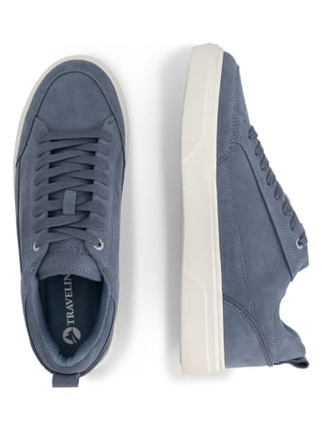 TRAVELIN' Leder-Sneakers "Croydon" in Dunkelblau