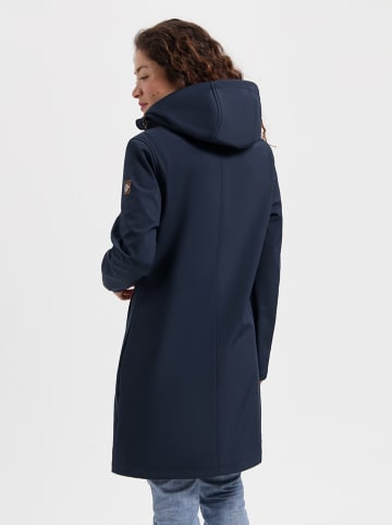 TRAVELIN' Softshelljas "Erika" donkerblauw