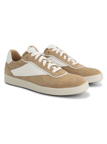 TRAVELIN' Leren sneakers "Falnes" lichtbruin