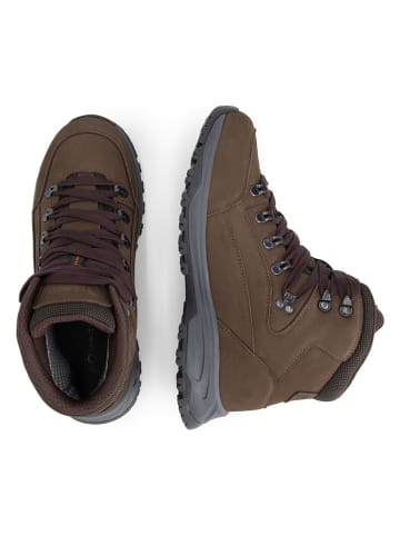 TRAVELIN' Leren trekkingschoenen bruin