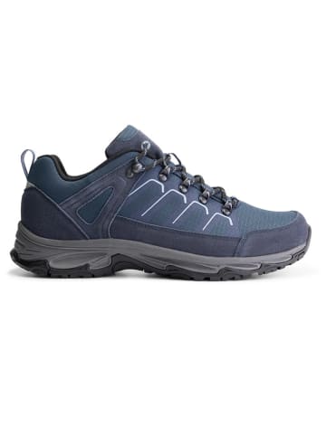 TRAVELIN' Leren trekkingschoenen "Grasten" donkerblauw