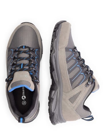 TRAVELIN' Buty trekkingowe "Grasten" w kolorze szarym