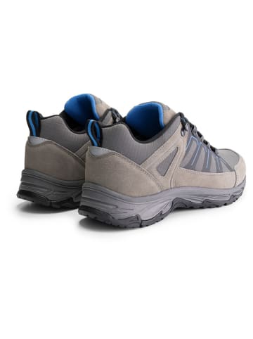TRAVELIN' Leren trekkingschoenen "Grasten" grijs