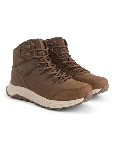 TRAVELIN' Leren wandelboots "Hobro" lichtbruin