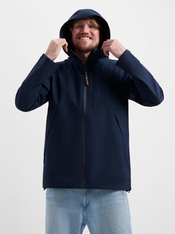 TRAVELIN' Functionele jas "Jari" donkerblauw