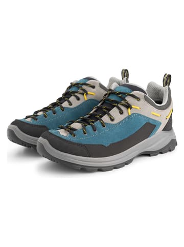 TRAVELIN' Leren wandelschoenen "Kolari" blauw/beige