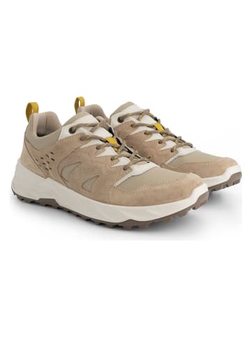 TRAVELIN' Leder-Wanderschuhe "Praesto" in Beige