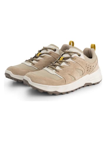 TRAVELIN' Leder-Wanderschuhe "Praesto" in Beige