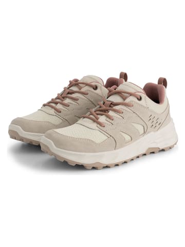 TRAVELIN' Leren wandelschoenen "Posio" beige