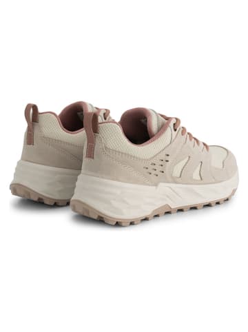TRAVELIN' Skórzane buty turystyczne "Posio" w kolorze beżowym