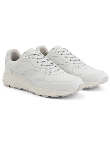 TRAVELIN' Leder-Sneakers "Rampton" in Weiß