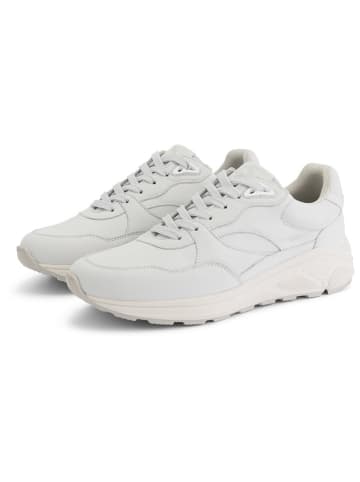 TRAVELIN' Leder-Sneakers "Rampton" in Weiß