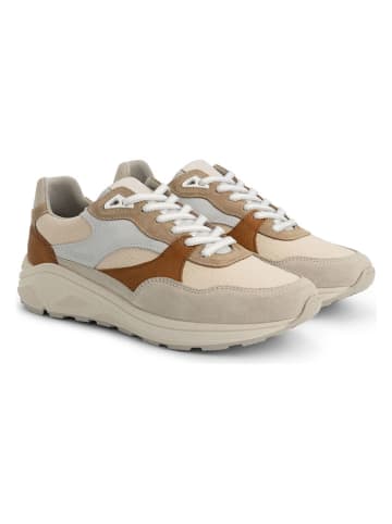 TRAVELIN' Leder-Sneakers "Ryde" in Beige/ Hellbraun