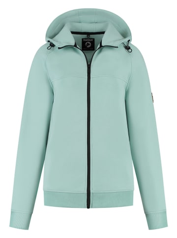TRAVELIN' Sweatvest "Sanna" mintgroen