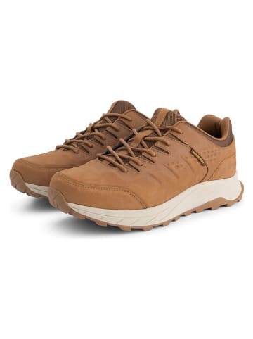 TRAVELIN' Leren wandelschoenen "Skagan" lichtbruin