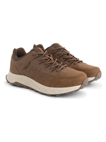 TRAVELIN' Leder-Wanderschuhe "Skagan" in Hellbraun