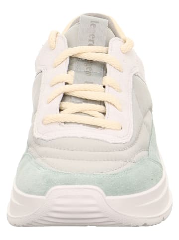 Legero Sneakers in Weiß/ Gelb/ Hellblau