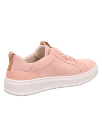 Legero Skórzane sneakersy "Rejoise" w kolorze jasnoróżowym