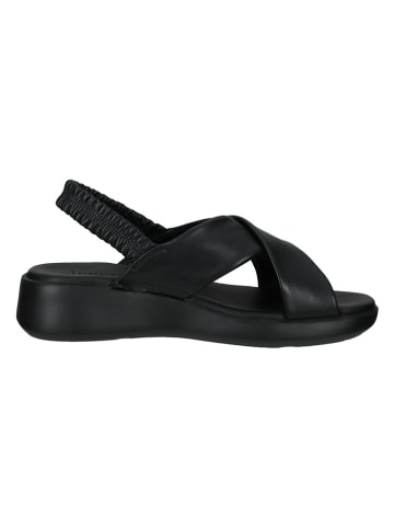 Legero Leder-Sandalen in Schwarz