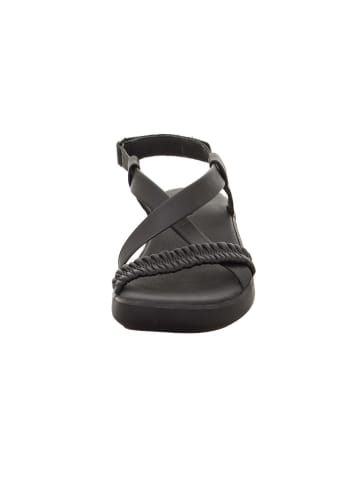 Legero Skórzane sandały "Easy" w kolorze czarnym