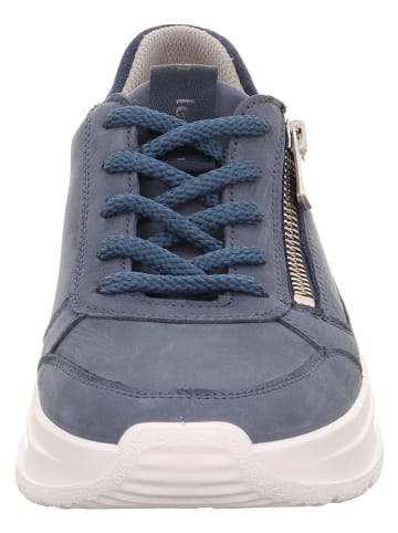 Legero Leder-Sneakers "Sprinter" in Dunkelblau