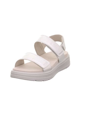 Legero Leder-Sandalen "Sunwalker" in Silber