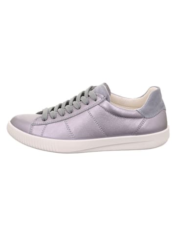 Legero Leren sneakers "Silence" zilverkleurig