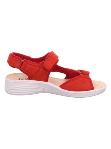 Legero Skórzane sandały "Fly" w kolorze czerwonym