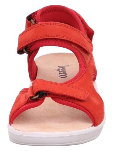 Legero Leder-Sandalen "Fly" in Rot