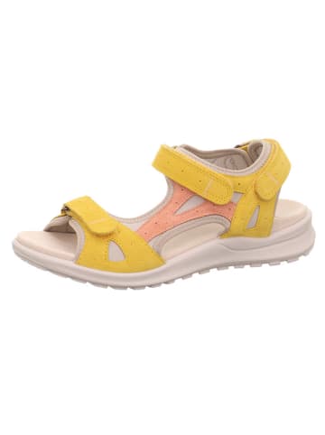 Legero Skórzane sandały "Siris" w kolorze żółtym