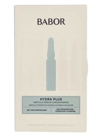 BABOR 7er-Gesichtspflege-Set: Serum-Ampullen "Hydra Plus", je 2 ml