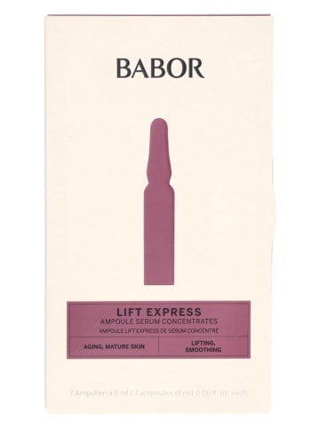 BABOR 7er-Set: Gesichtspflege-Kapseln "Lift Express Concentrates", je 2 ml