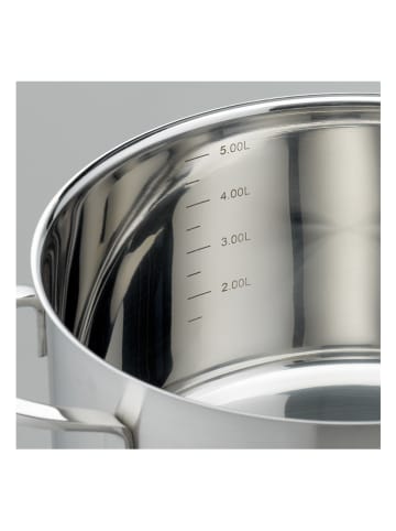 GSW 9-delige pannenset "Apart" chroomkleurig