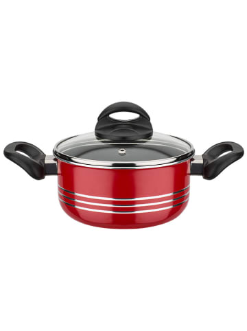 GSW 7-delige kookgereiset "Milano" rood