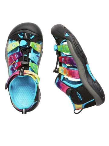 Keen Halbsandalen "Newport H2" in Schwarz/ Bunt