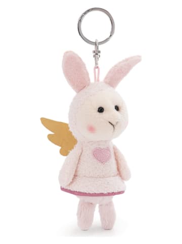 NICI Sleutelhanger "Schutzengel Hase" lichtroze - (H)10 cm