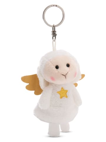 NICI Sleutelhanger "Schutzengel Schaf" wit - (H)10 cm