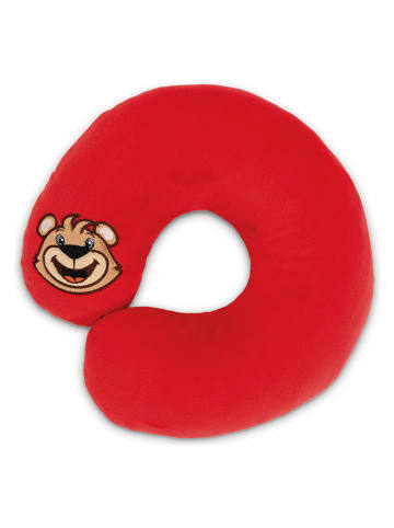NICI Kussen "FC Bayern München Bär Berni" lichtbruin/rood - (L)25 cm