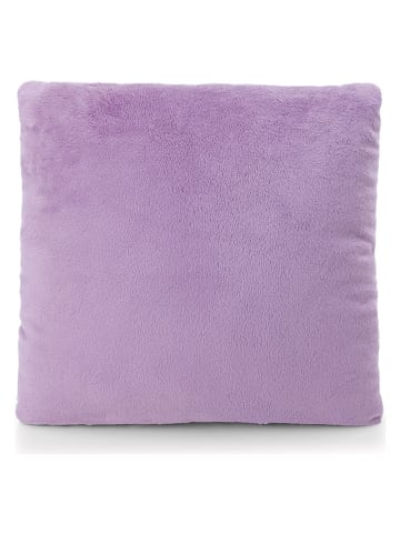 NICI Kissen "Frosch Fridolin" in Weiß/ Grün/ Lila - (L)30 x (B)30 cm