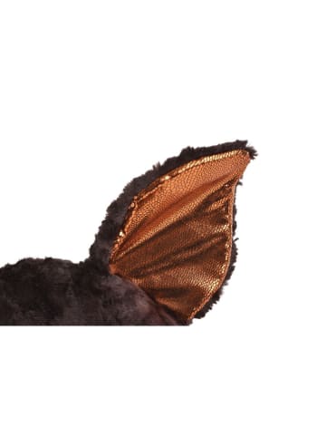 NICI Kissen "Glubschis - Fledermaus Wakiki" in Schwarz - (L)32 x (B)32 cm