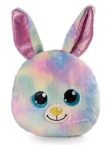 NICI Poduszka "Glubschis - Rainbow Candy Bunny " ze wzorem - 32 x 32 cm