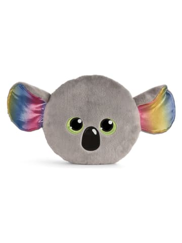 NICI Kissen "Glubschis - Koala Miss Crayon" in Grau/ Bunt - (L)32 x (B)32 cm