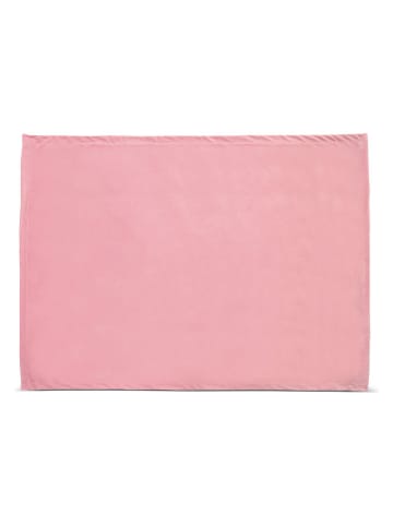 NICI Kinderdeken "Molang" wit/lichtroze - (L)175 x (B)140 cm