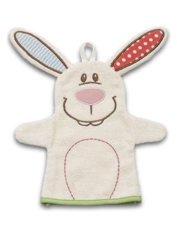 NICI 2-delige babybadset "Hase Tilli" crème