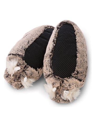 NICI Pantoffels "Walross Walbo Wabbel" grijs